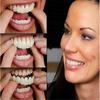 A Pair Upper & Lower High Quality Denture Instant Smile Comfort Fit Flex Cosmetic Teeth Denture Teeth Top Cosmetic Veneer High Quality Prime Day