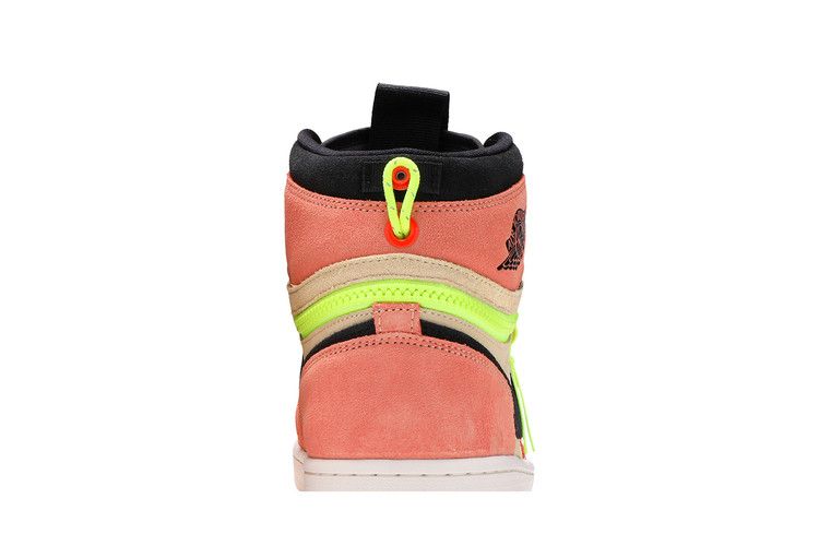Men's Sneakers Nike Jordan 1 High Switch Peach Peach/Light Peach-Black-Volt