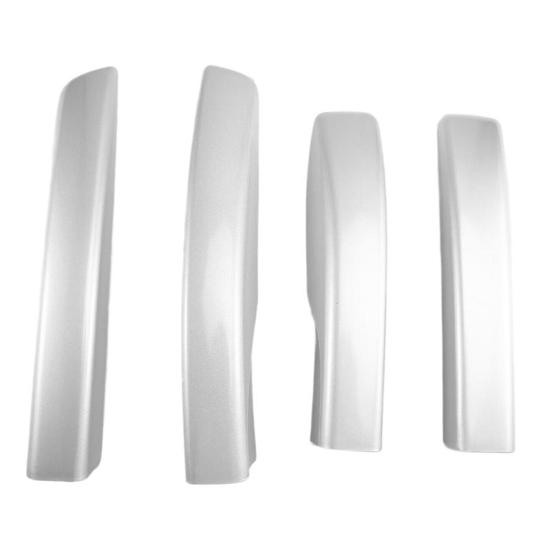 A58X-Car Roof Rack Rails Luggage Cover Silver Fit For Mitsubishi ASX RVR Outlander Sport 2011-