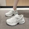 Mesh Color Matching Breathable Dad Shoes Summer New Campus Versatile Casual Women's Shoes Thick-soled Heightening Sports Shoes