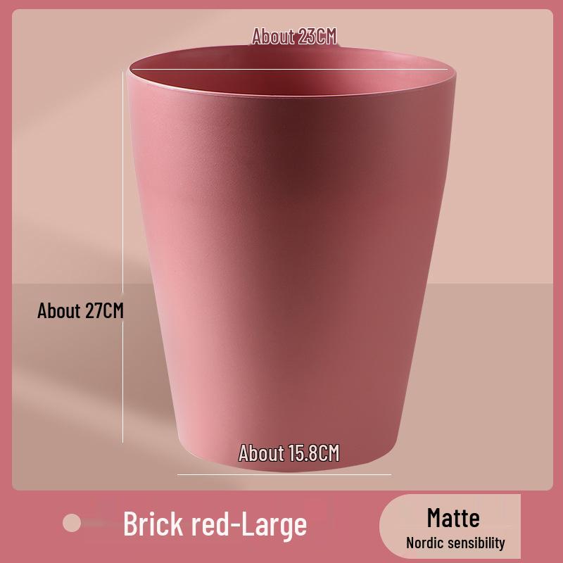 Multi-Room Indoor/Outdoor Trash Bin for Kitchen, Bedroom, Office, Bathroom, and Yard