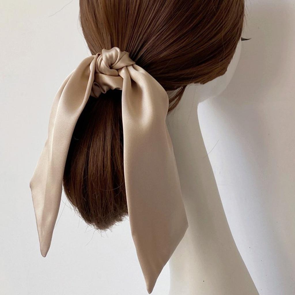 Bow Hair Band, Headband, Female Streamer, Tied Hair Rope, Korean Internet Celebrity Tied Hair, Rubber Band, Headgear Ins Temperament Headband