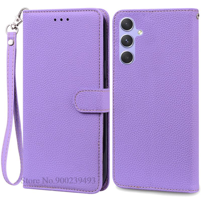 A34 5G Case For Samsung Galaxy A34 Case Silicone Cover For Samsung Galaxy A34 A 34 SM-A346B Phone Cases Leather Wallet Cover