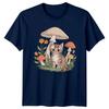 Adorable Kitten Among Mushroom And TShirt Kitten Fungi Nature Animals Birthday