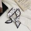 New long silk scarves, high-end spring and summer travel, tied hair, bag decoration, streamer, multi-functional fashion headband, tied hair