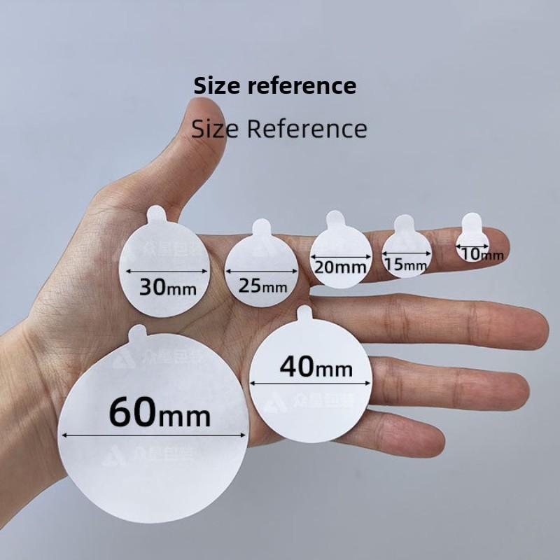 Easy To Tear Round Non-marking Nano Glue Easy To Tear Strong Sticky Double-sided Tape Round Sticker Removable Dot Glue
