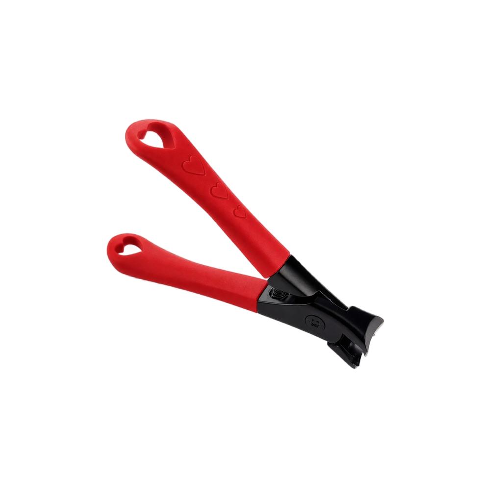 Pet Nail Clipper with Heart-Shaped Handle Wide Opening for Dogs and Cats