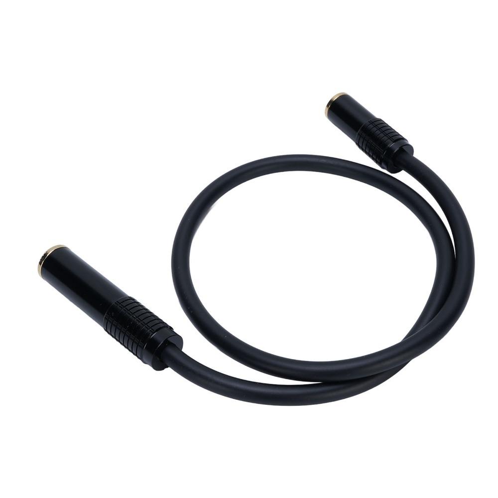 Professional Stereo Sound Cable 6.35mm 1/4in Female To 3.5mm 1/8in Female  Tablet Connection