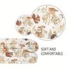 Vintage Animal Theme Digital Print Soft Comfort Throw Blanket - Polyester Knit Fabric, All-Season Multipurpose Cozy Cover with