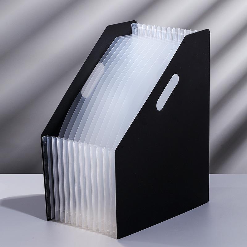 A4 Large-Capacity Accordion Document Bag for Student Test Paper Storage