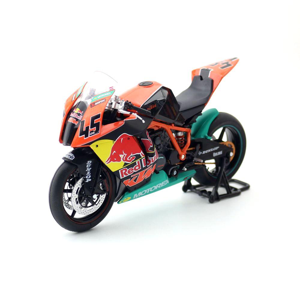 1/12  Scale AUTOMAXX RC8 1199 Racing Motorcycle Toy Model Diecast Metal Vehicle Miniature 1:12 Collection Gift for Kid Children Boy