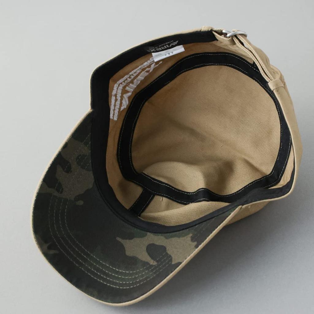 Avirex Numbered Embroidered Military Work Available In 2 Sizes Large Deep Large Size Golf Beige X Custom-Made Cap, (XL, Size, Fit, Men's 62cm, Cap)