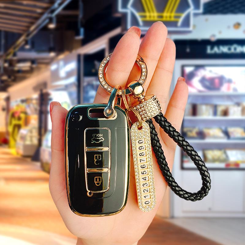 Hyundai Ix35, Sonata 8, Elantra & Kia Sportage, K5/K3/K2 Key Case - Car Remote Shell Cover