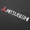 3D Aluminum Badge Car Styling Body Car Side Fender Decorative Sticker For Mitsubishi ASX Pajero Ralliart Lancer Mirage Pajero