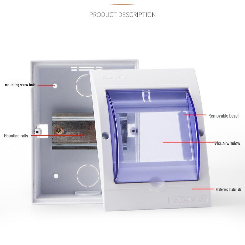 2P Residual Current Circuit Breaker Switch Set - DZ47LE RCD Main Switch