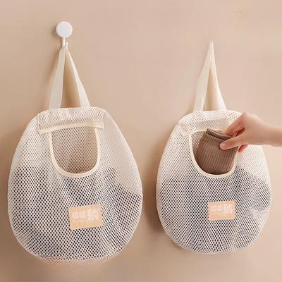 Sock Storage BagsLarge Bag Hanging Bags Home Dormitory Hanging Underwear Storage Net Bags Clothing Storage