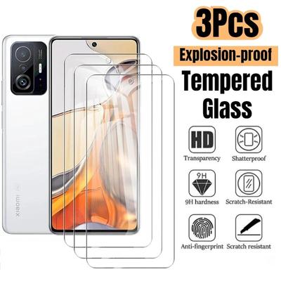 3PCS Tempered Glass For Xiaomi Redmi Note 11 12 Pro Plus 5G 9S 10S 11S Screen Protector For Redmi Note 10 9 8 Pro 10C 9A 8 Glass