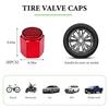 For Ford Ranger T6 PX4Pcs Car Tire Valve Caps Metal Wheel Air Valve Stem Covers For Ford Mustang Fiesta Focus Mondeo Kuga Edge Explorer F150 Sticker