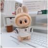 17cm Labubu Doll Vinyl Keychain: First & Second Gen Blind Box Clothes Collection