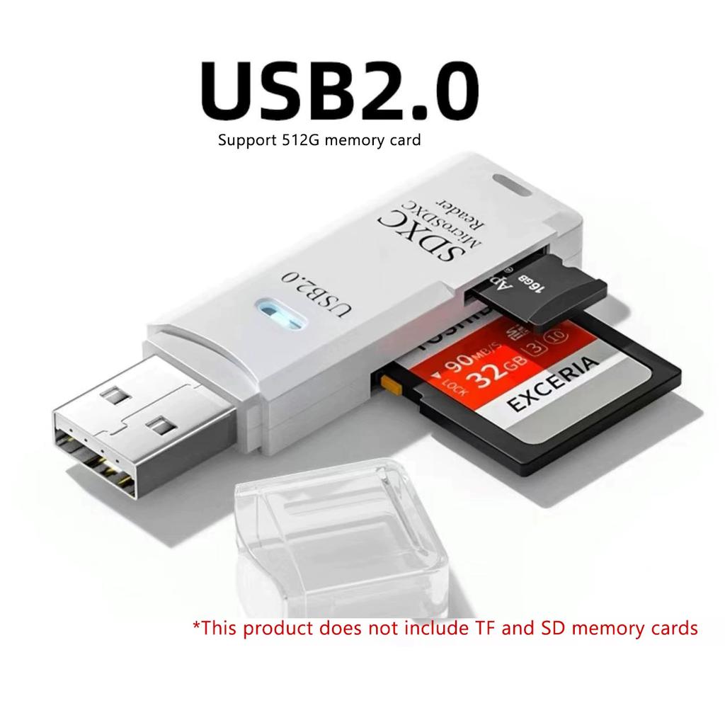 Card Reader USB 3.0 2.0 To Micro SD TF Memory Card Reading Adapter High Speed 2 IN 1 Card Reader For Phone PC Laptop Accessories