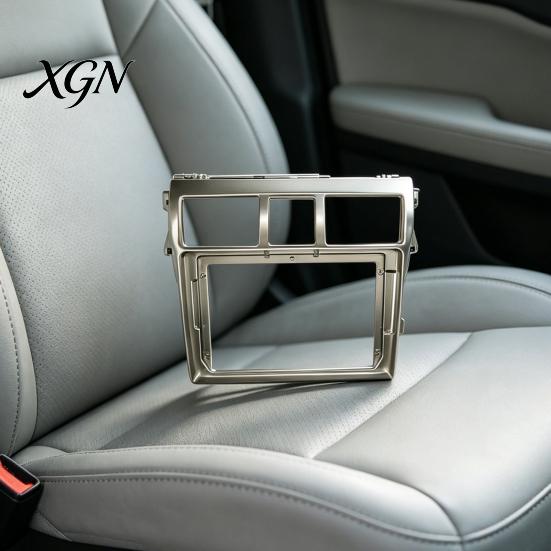 Automotive Interior Upgrade 9 Inch Car Radio Fascia Frame for Toyota Vios 2008, Center Console Dashboard Navigation Panel Frame, Stereo Install Bezel