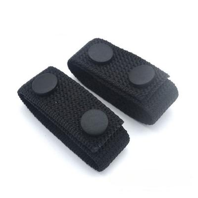 2Pcs Outdoor EDC Tactical Belt Ring Nylon Belt Meson Belt Equipment Buckle, Snap Type Fixed Buckle
