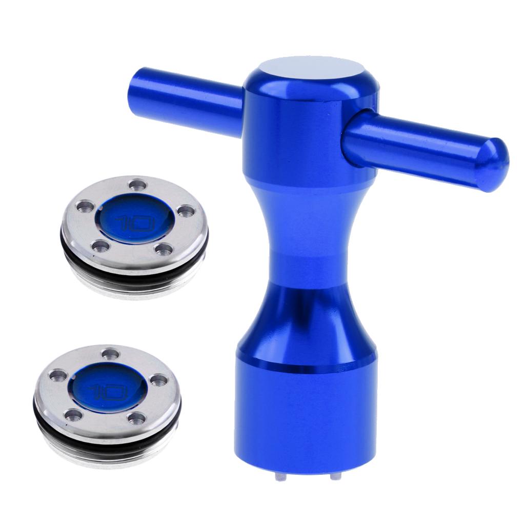 2 Pcs 5-20 Grams Golf Custom Weights with Wrench for Putters