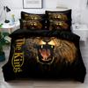 Lion Series Quilt Set Three-Piece 3D Digital Printing Kit