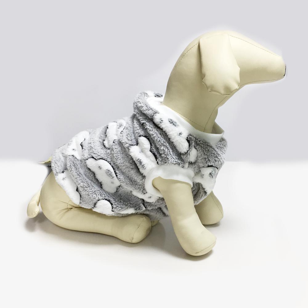 Four-Legged Pet Winter Pajamas Christmas and Halloween Rattan Weave Clothing for Dog Warmth and Cold Protection