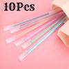 10Pcs Transparent Frosted Watercolor Pens, Used for Office Work, Problem Solving, Signature Writing, Diaries, Notes, Student Classroom Prizes, Friend