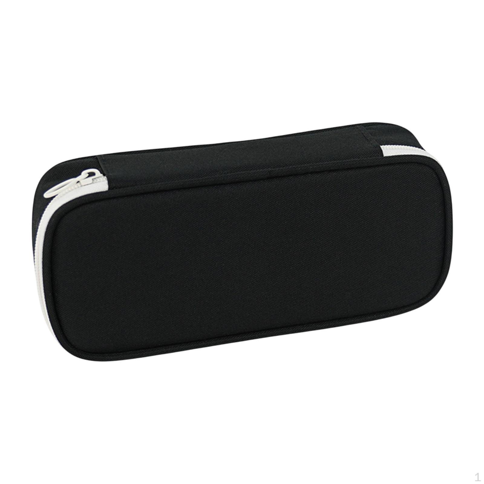 

Пенал Oxford держатель коробка органайзер многоцелевой подарок на вечеринку эстетический чехол ручка сумка для Black