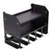 Wall Mount Power Tool Organizer Heavy Duty Metal Garage Tool Storage Rack for Workshop Auto Repair Shop