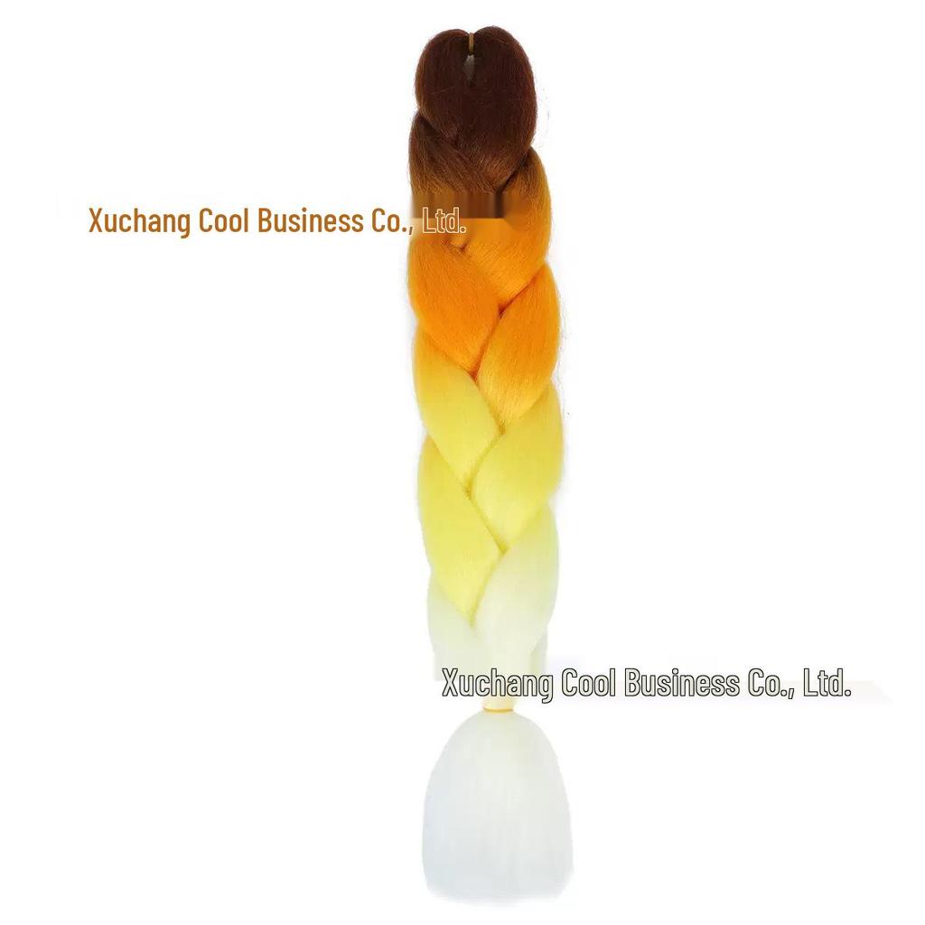 Three, Four, Five-Color Gradient High-Temp Fiber Jumbo Braid Material
