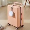 20-Inch Lightweight Carry-On Suitcase with Wide Handle & Silent Wheels, Combination Lock, Unisex Travel Companion