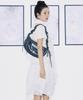 Nick&Nicole Crystal Shirring Ribbon Round Bag_Charcoal