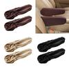 2Pcs Seat Armrest Cover Interior Accessories Easy Install Auto Brown