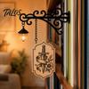 Illuminazione Retro per Libreria Lampada Decorativa con Fermalibri Integrati Lanterna da Biblioteca in Ferro per Angolo Lettura Decorazione Unica per Ufficio Domestico LED Libro