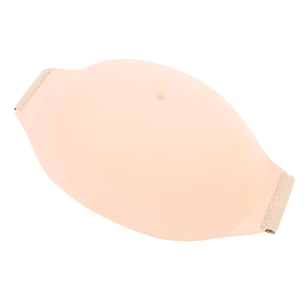 Pregnant Belly Bump Memory Foam Realistic Artificial Belly for Parties Stage Performance