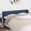 Vidaxl Wingback Headboard, Blue, 183X23X78/88 Cm, Fabric