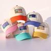 Letter Embroidery Children Baseball Caps Sun Protection Sunshade Cap New Duck Tongue Cap Outdoor