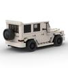 -84923 White -Amg G63 Building Block Compatible Assembly Gift Ornament Small Particles