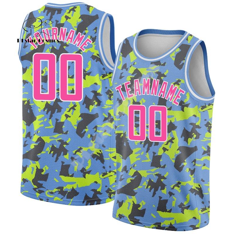 Free Custom Name Colorful Vintage Basketball Jersey Shirts Breathable Drop Shipping 3DPrint Summer Casual Tank Top Sleeveless
