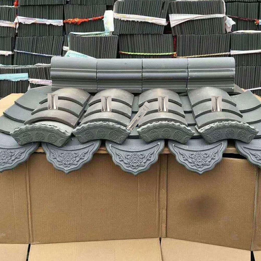 10 шт. Крепежные зажимы для кровельной черепицы, сверхпрочные металлические зажимы, нескользящие кровельные крепежи, долговечный инструмент для крепления черепицы, товары для домашней кровли other