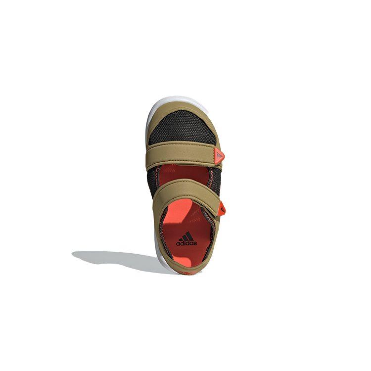 Adidas Comfort Sandal BP Comfortable And Trendy Children's Sandals Army Green Children Aged 3 7 Years Old FY6038