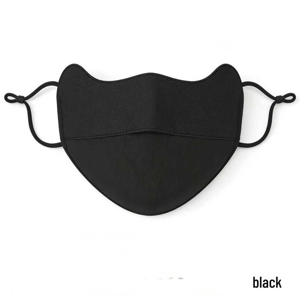 Women's Full Face UV Protection Ice Silk Mask and Neck Guard