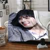 1Pc Cha Eun-woo Print Blanket Soft Comfortable Polyester Throw Blanket Allseason Use Perfect Bedroom Office Outdoor Ideal Christmas Gift Choice Print 
