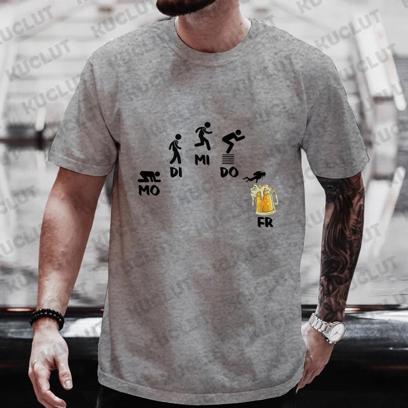 Duiken Duikers Funny T Shirt Men Summer Harajuku Streetwear Short Sleeve Oversized Tops Diving Divers Diving Men Street Tee Tops