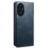 For Honor 200 5G Case Crazy Horse Texture Leather Phone Cover Hidden Magnetic Adsorption