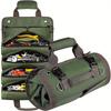 Heavy Duty Army Tool Roll-Up Bag – Durable Oxford Fabric Organizer For Mechanics Electricianstrucks  Handymentool Bag