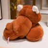 Cute Donut Raccoon Doll Red Panda Plush Toy Raccoon Doll Children's Sleeping Doll Birthday Gift